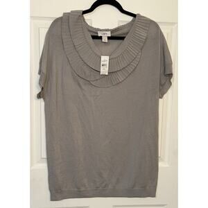 LOFT Gray Women's Top